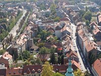 Panorama. Nova Ves s crkvom sv. Ivana Krstitelja